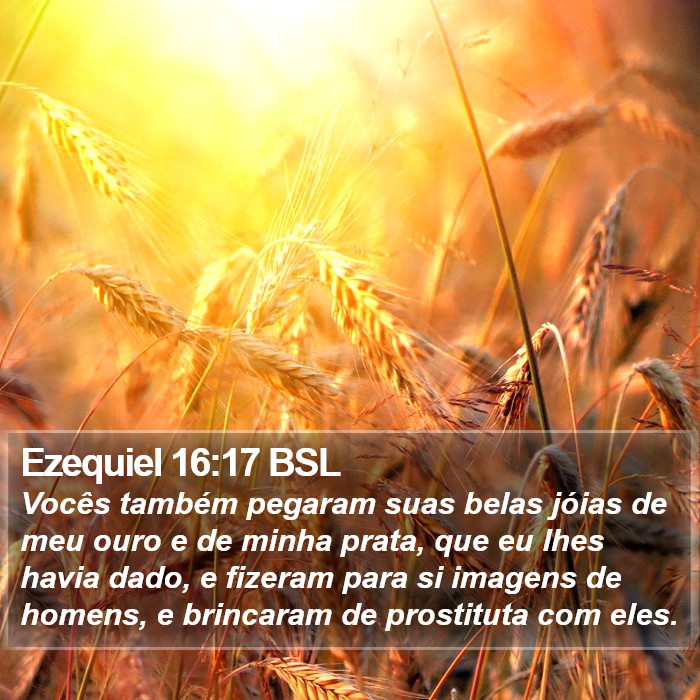 Ezequiel 16:17 BSL Bible Study