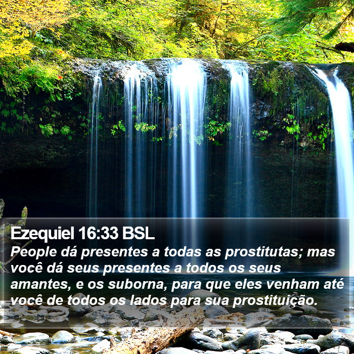 Ezequiel 16:33 BSL Bible Study