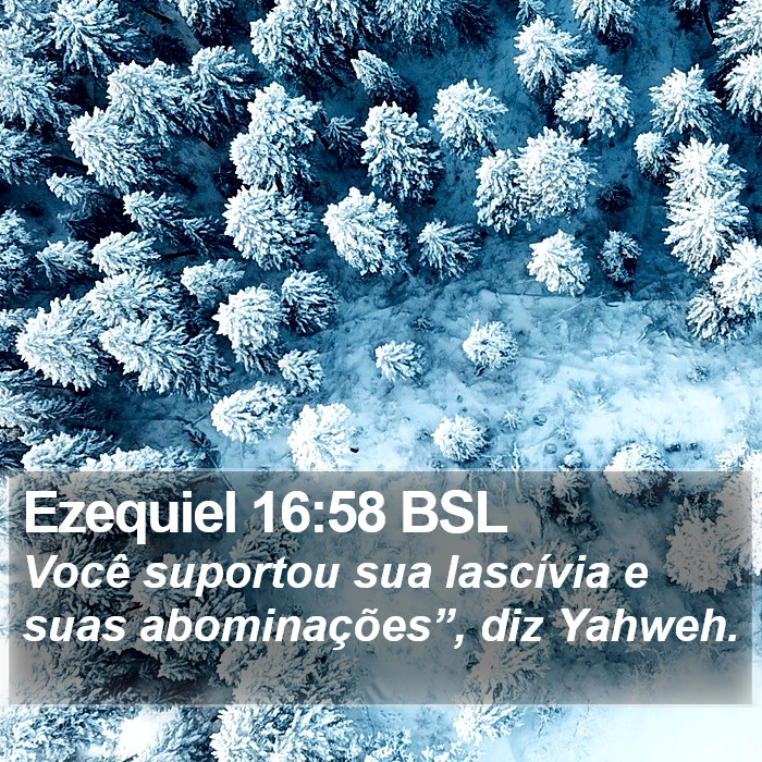 Ezequiel 16:58 BSL Bible Study