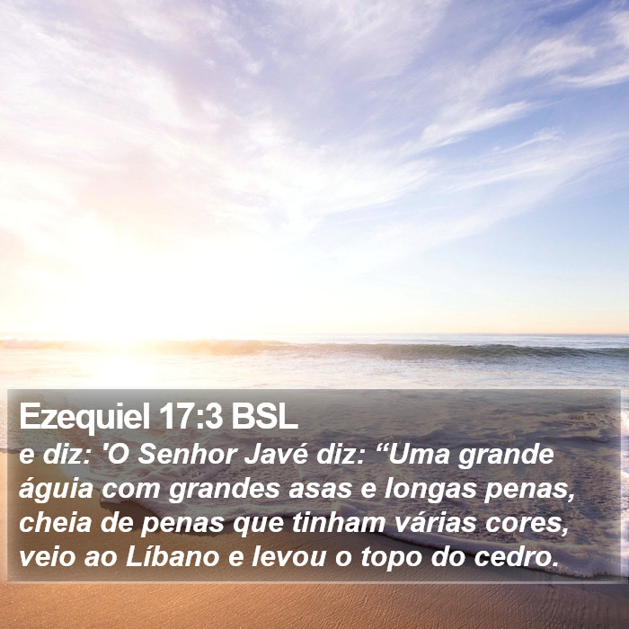Ezequiel 17:3 BSL Bible Study