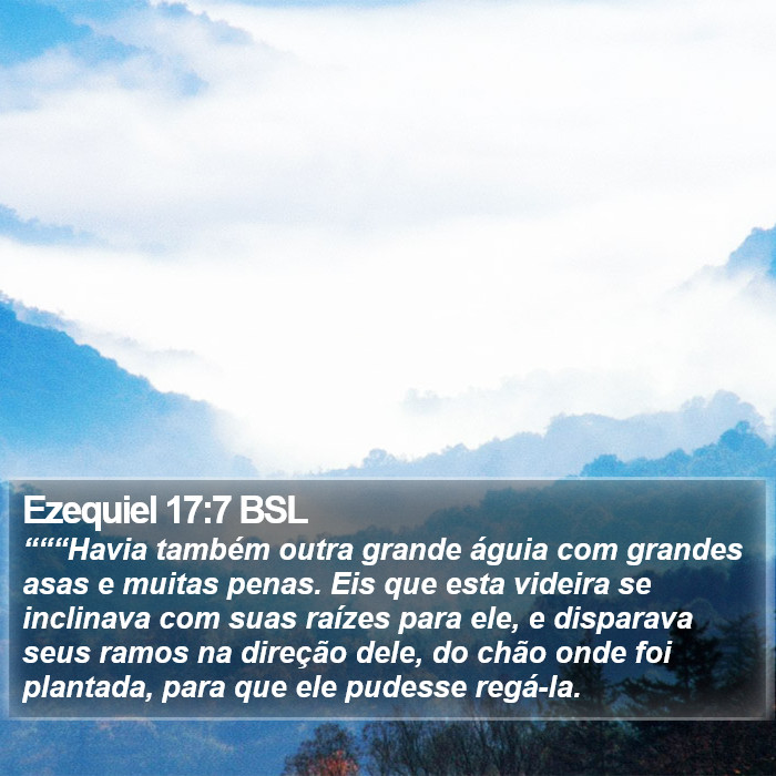 Ezequiel 17:7 BSL Bible Study