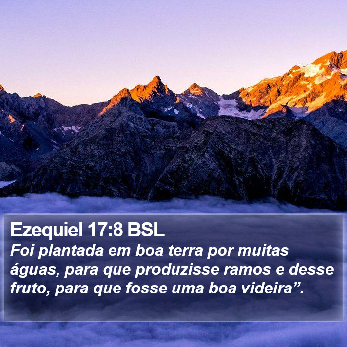 Ezequiel 17:8 BSL Bible Study