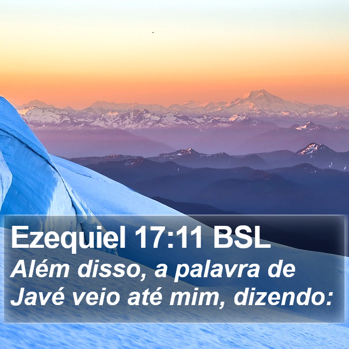 Ezequiel 17:11 BSL Bible Study