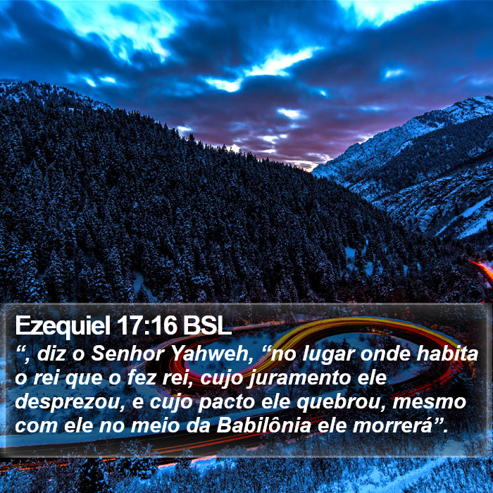 Ezequiel 17:16 BSL Bible Study