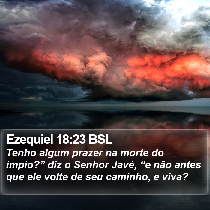 Ezequiel 18:23 BSL Bible Study