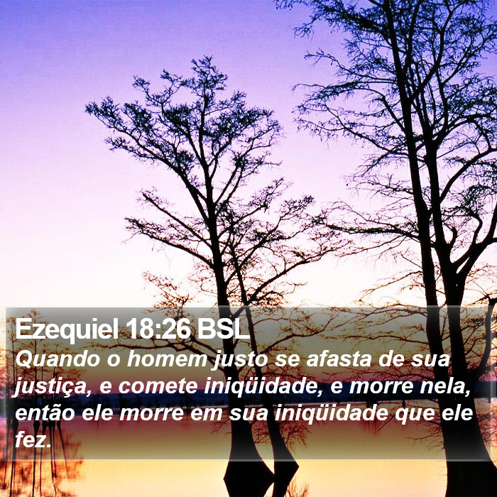 Ezequiel 18:26 BSL Bible Study