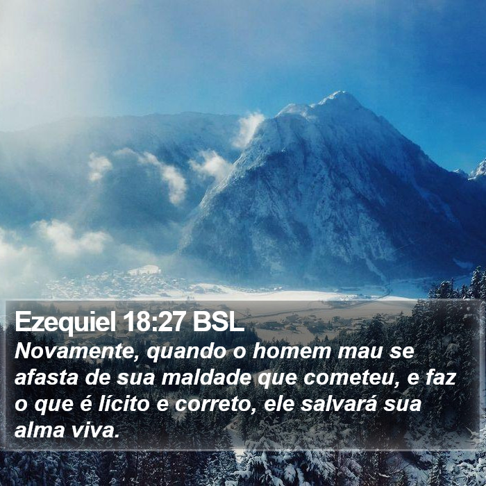 Ezequiel 18:27 BSL Bible Study