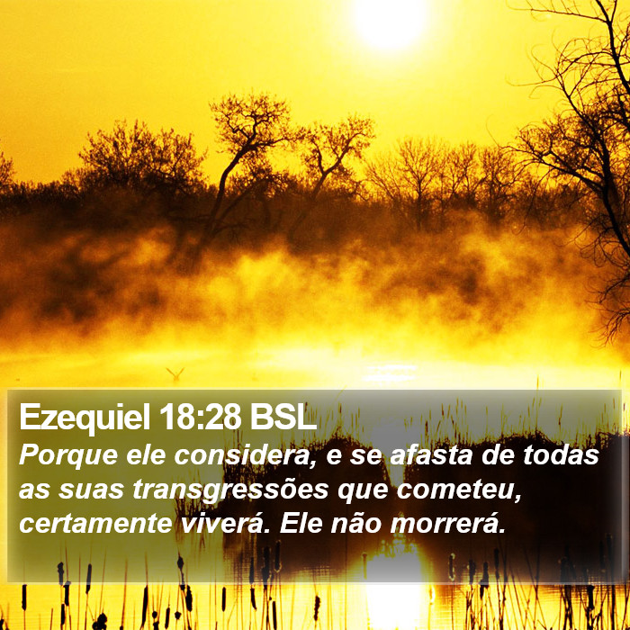 Ezequiel 18:28 BSL Bible Study