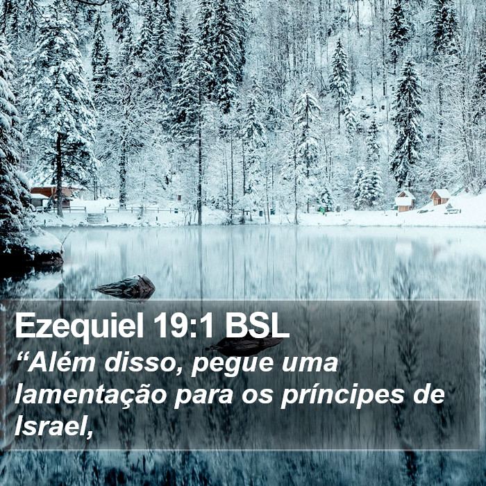 Ezequiel 19:1 BSL Bible Study