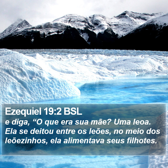 Ezequiel 19:2 BSL Bible Study