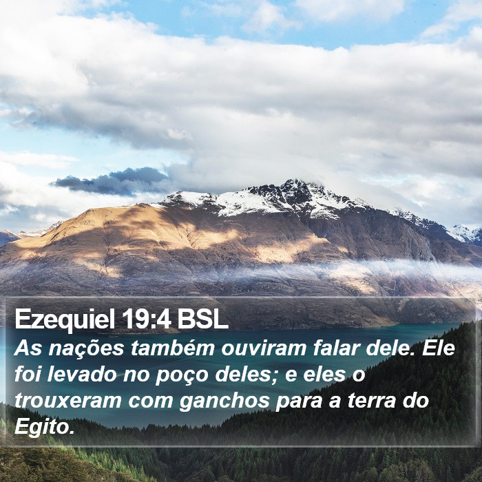 Ezequiel 19:4 BSL Bible Study