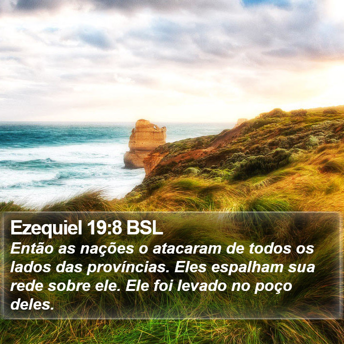 Ezequiel 19:8 BSL Bible Study