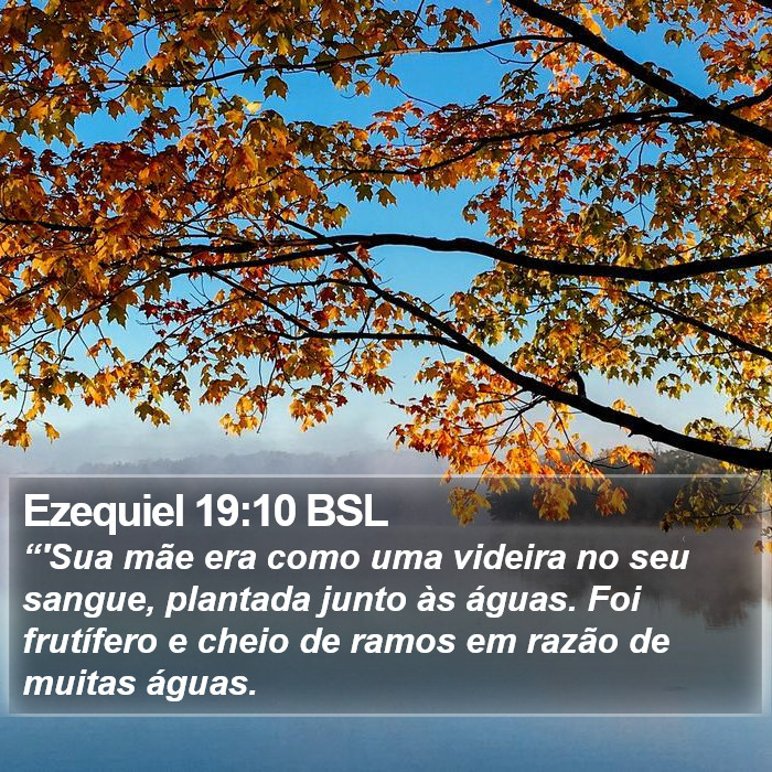 Ezequiel 19:10 BSL Bible Study