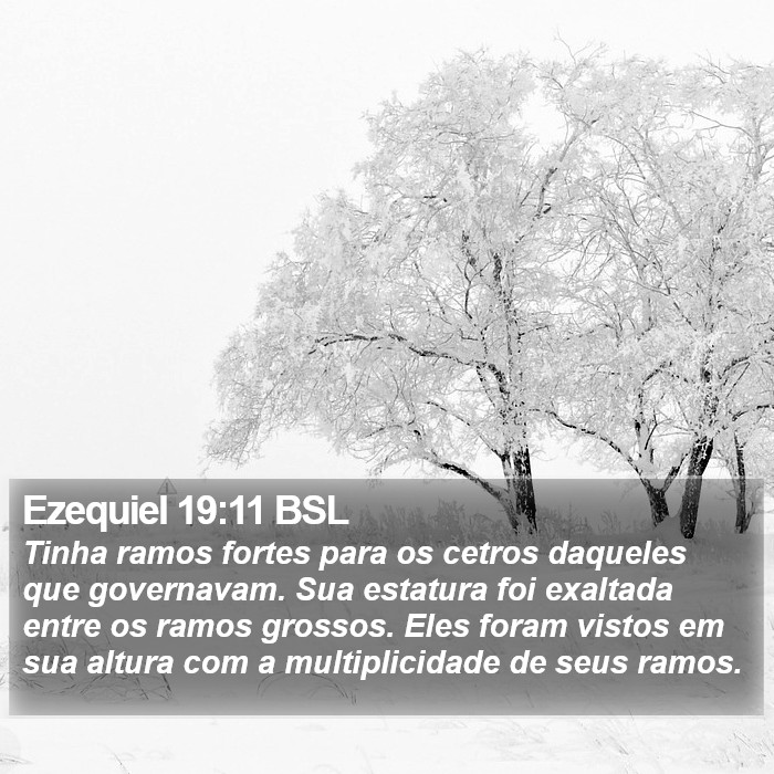 Ezequiel 19:11 BSL Bible Study