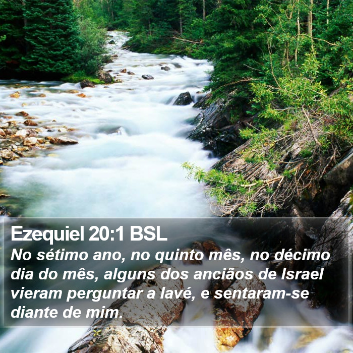 Ezequiel 20:1 BSL Bible Study