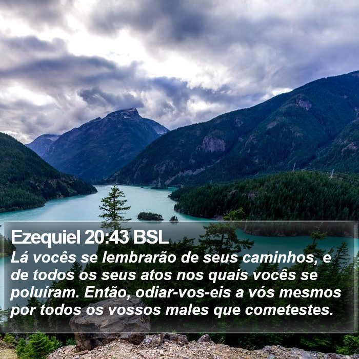 Ezequiel 20:43 BSL Bible Study
