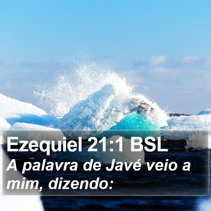 Ezequiel 21:1 BSL Bible Study