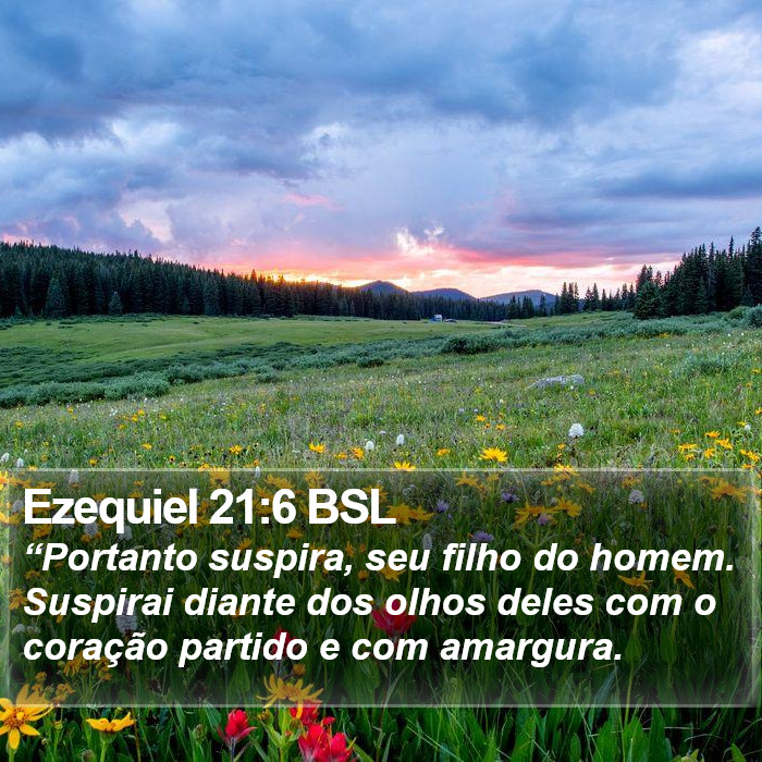 Ezequiel 21:6 BSL Bible Study