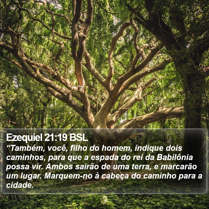 Ezequiel 21:19 BSL Bible Study