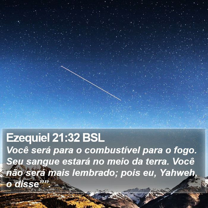 Ezequiel 21:32 BSL Bible Study