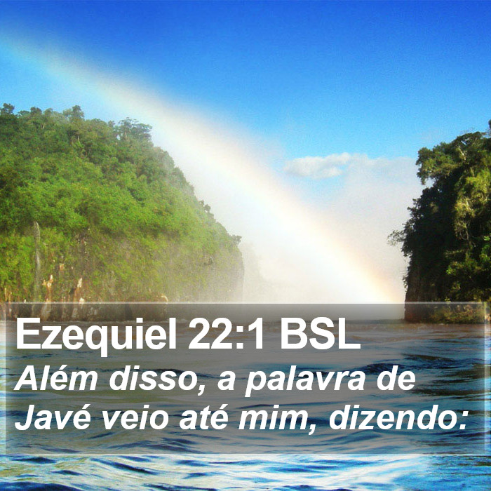 Ezequiel 22:1 BSL Bible Study