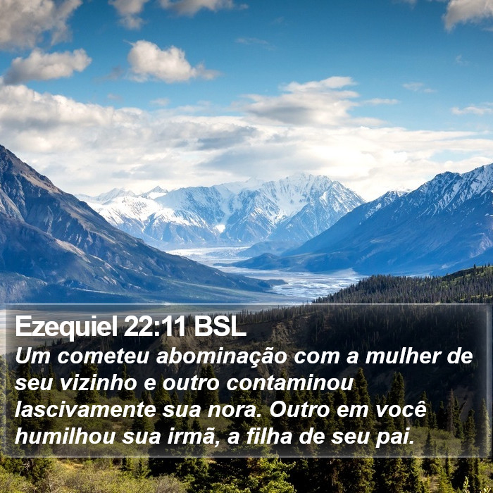 Ezequiel 22:11 BSL Bible Study