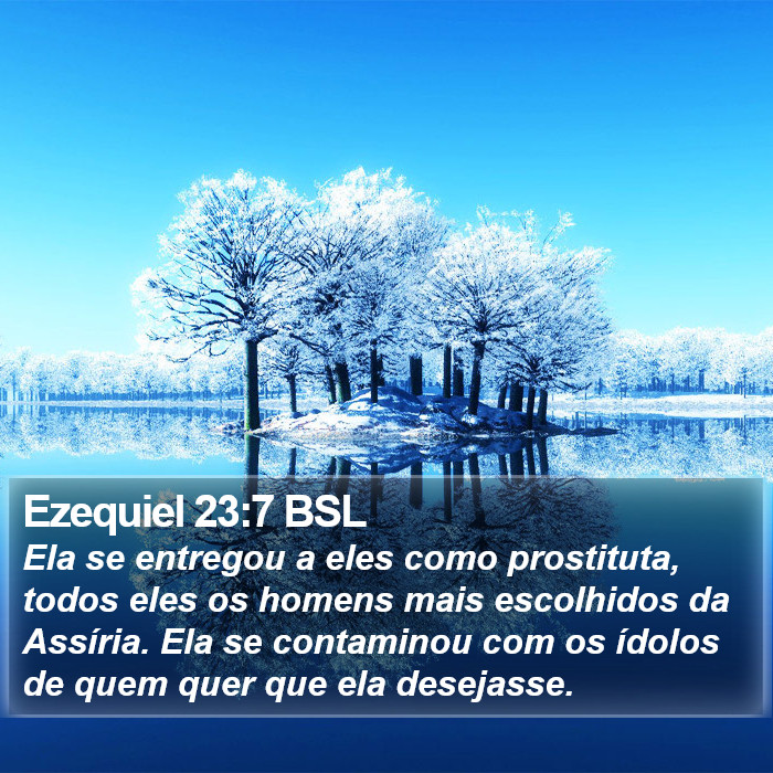 Ezequiel 23:7 BSL Bible Study