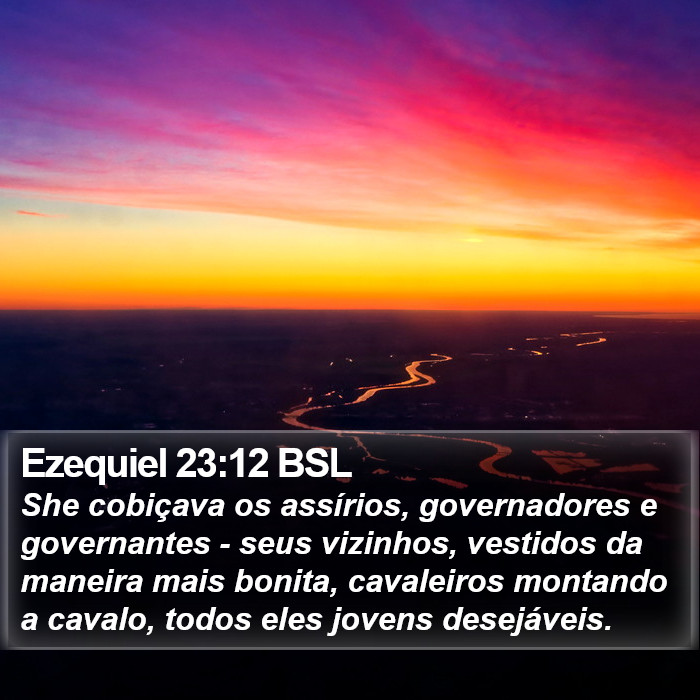 Ezequiel 23:12 BSL Bible Study