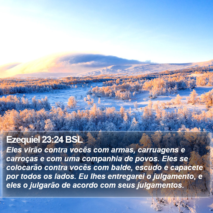 Ezequiel 23:24 BSL Bible Study