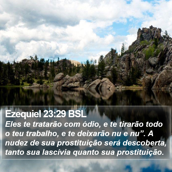 Ezequiel 23:29 BSL Bible Study