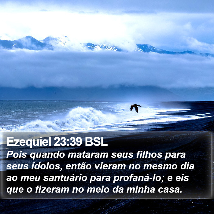 Ezequiel 23:39 BSL Bible Study