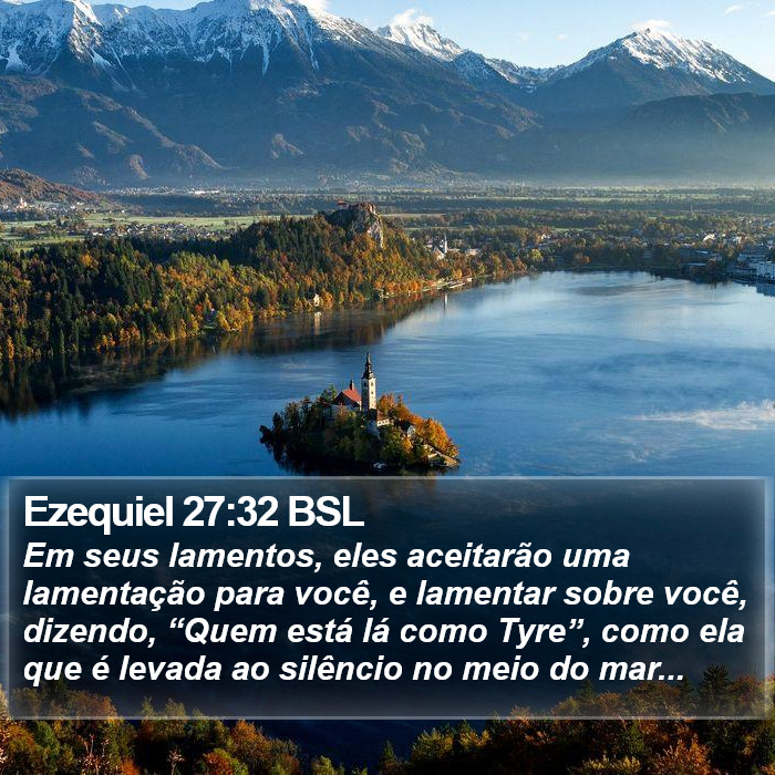 Ezequiel 27:32 BSL Bible Study
