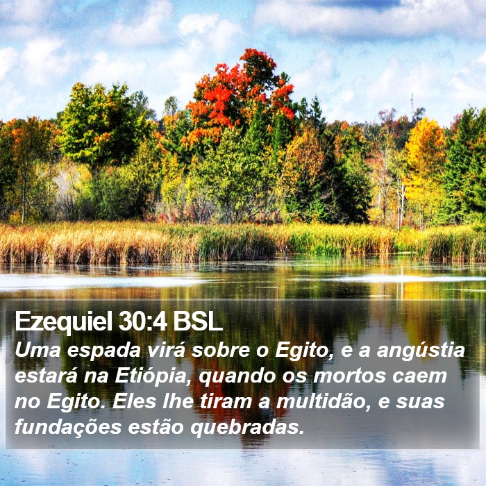 Ezequiel 30:4 BSL Bible Study