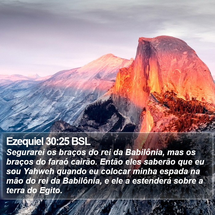 Ezequiel 30:25 BSL Bible Study