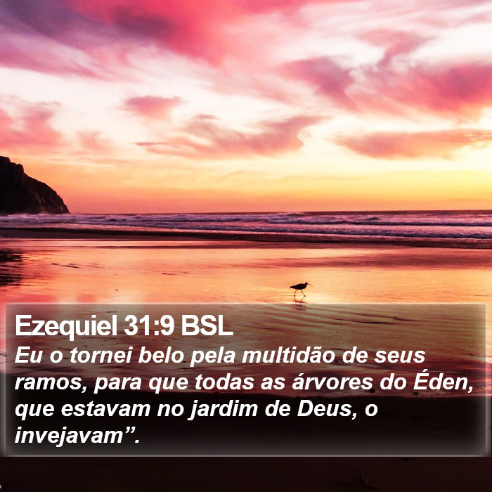Ezequiel 31:9 BSL Bible Study