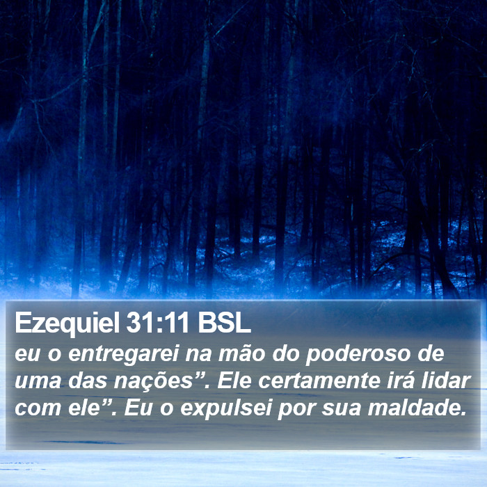Ezequiel 31:11 BSL Bible Study