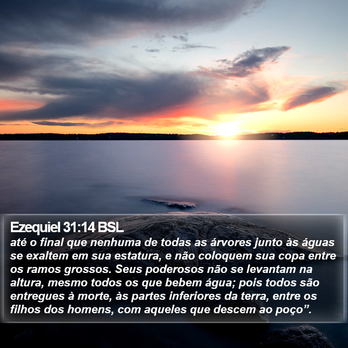 Ezequiel 31:14 BSL Bible Study