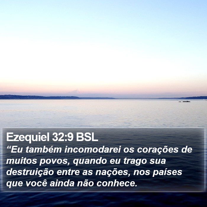 Ezequiel 32:9 BSL Bible Study