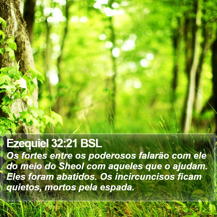 Ezequiel 32:21 BSL Bible Study