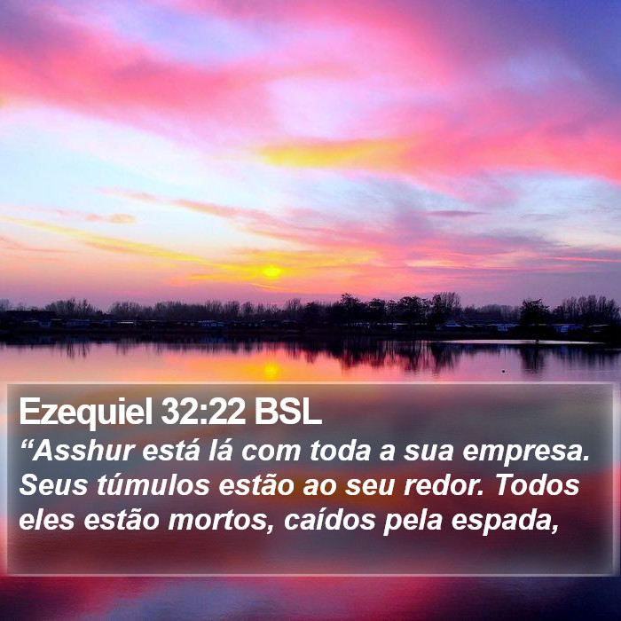 Ezequiel 32:22 BSL Bible Study