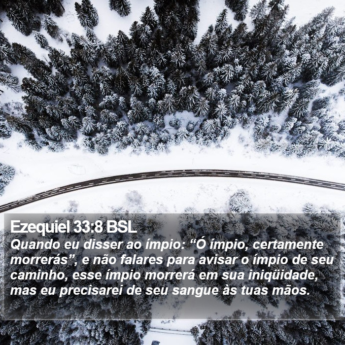 Ezequiel 33:8 BSL Bible Study