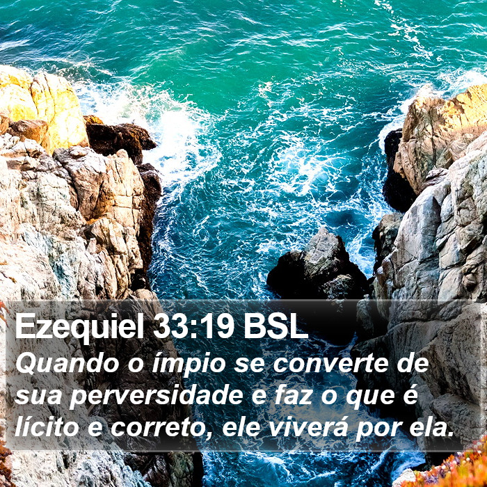 Ezequiel 33:19 BSL Bible Study