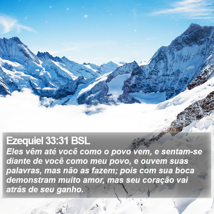 Ezequiel 33:31 BSL Bible Study