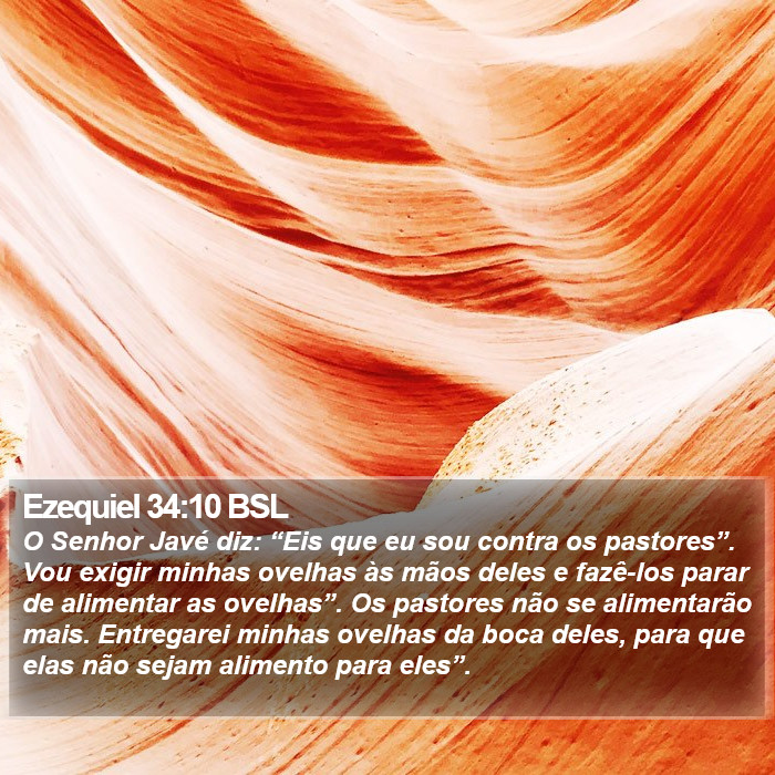 Ezequiel 34:10 BSL Bible Study