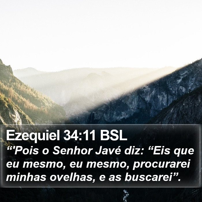 Ezequiel 34:11 BSL Bible Study