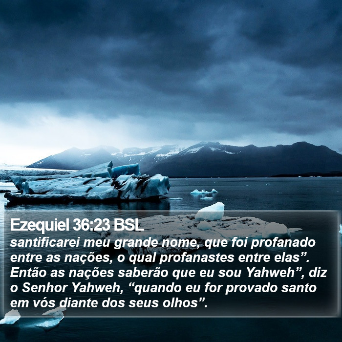 Ezequiel 36:23 BSL Bible Study