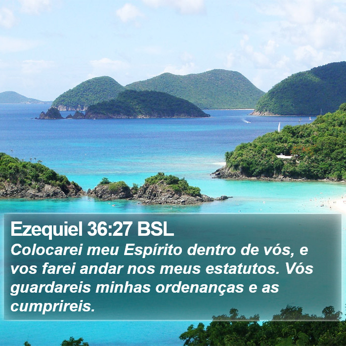 Ezequiel 36:27 BSL Bible Study