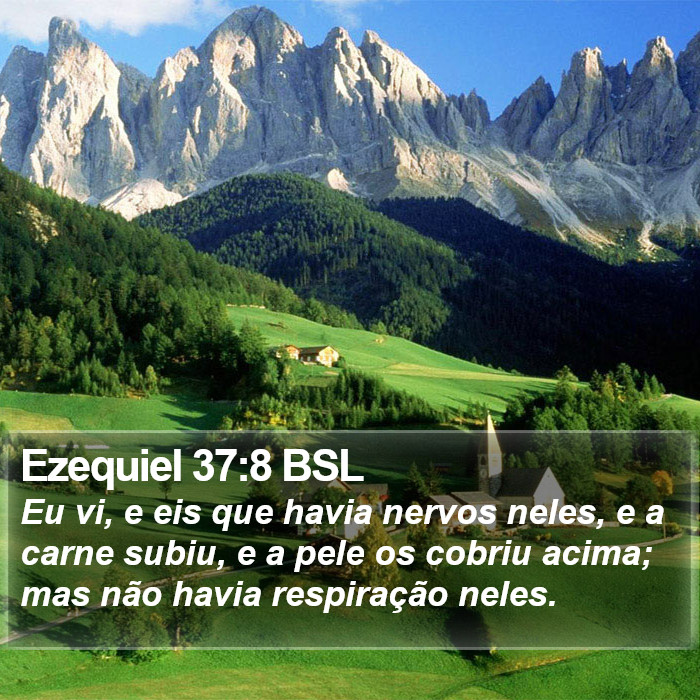 Ezequiel 37:8 BSL Bible Study