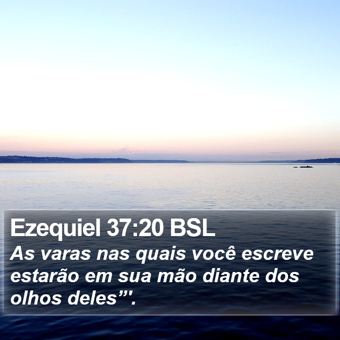 Ezequiel 37:20 BSL Bible Study