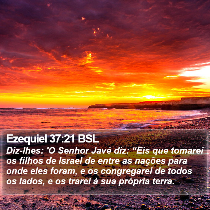 Ezequiel 37:21 BSL Bible Study
